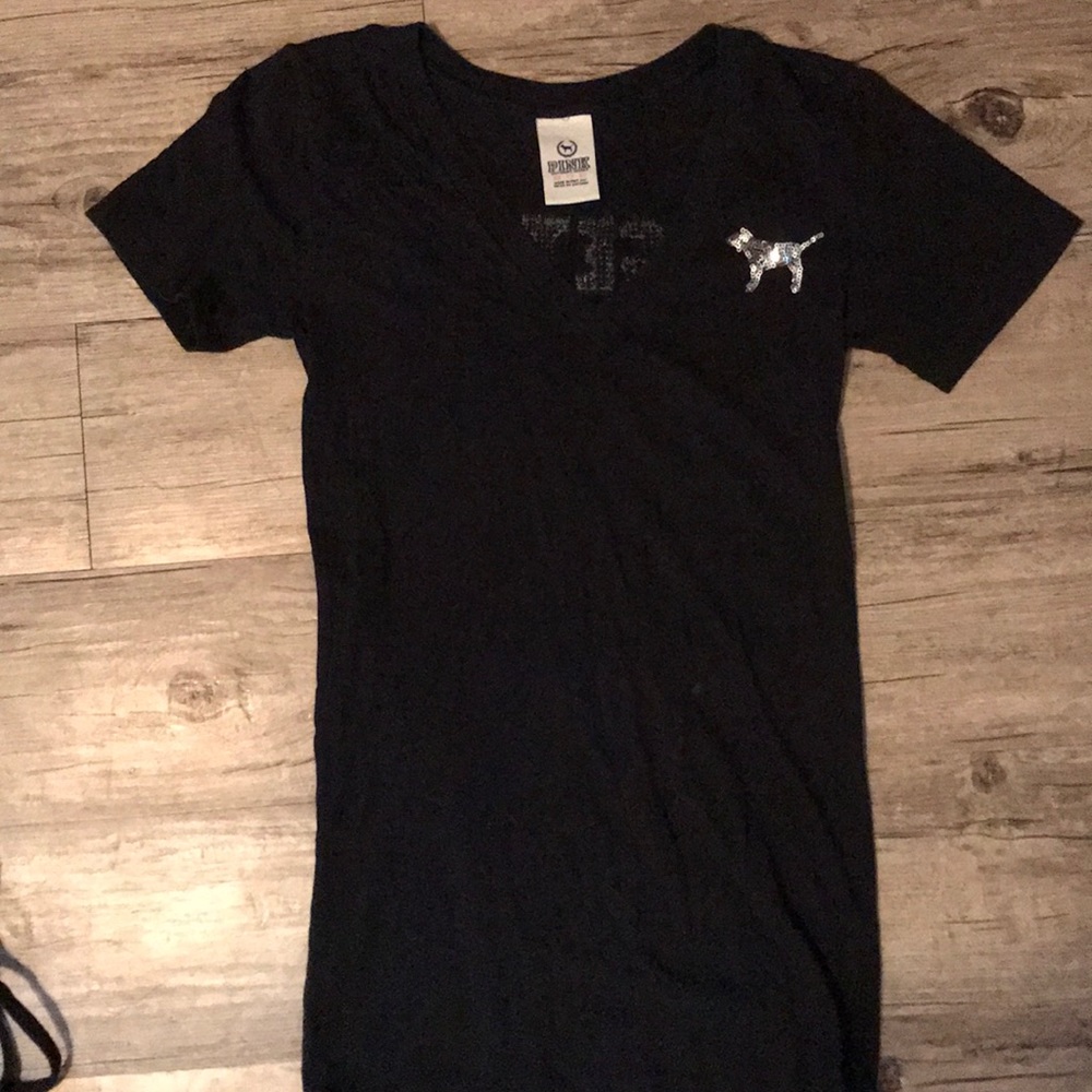 PINK V-neck